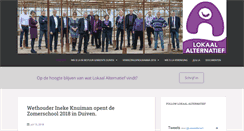Desktop Screenshot of lokaal-alternatief.nl