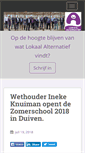 Mobile Screenshot of lokaal-alternatief.nl